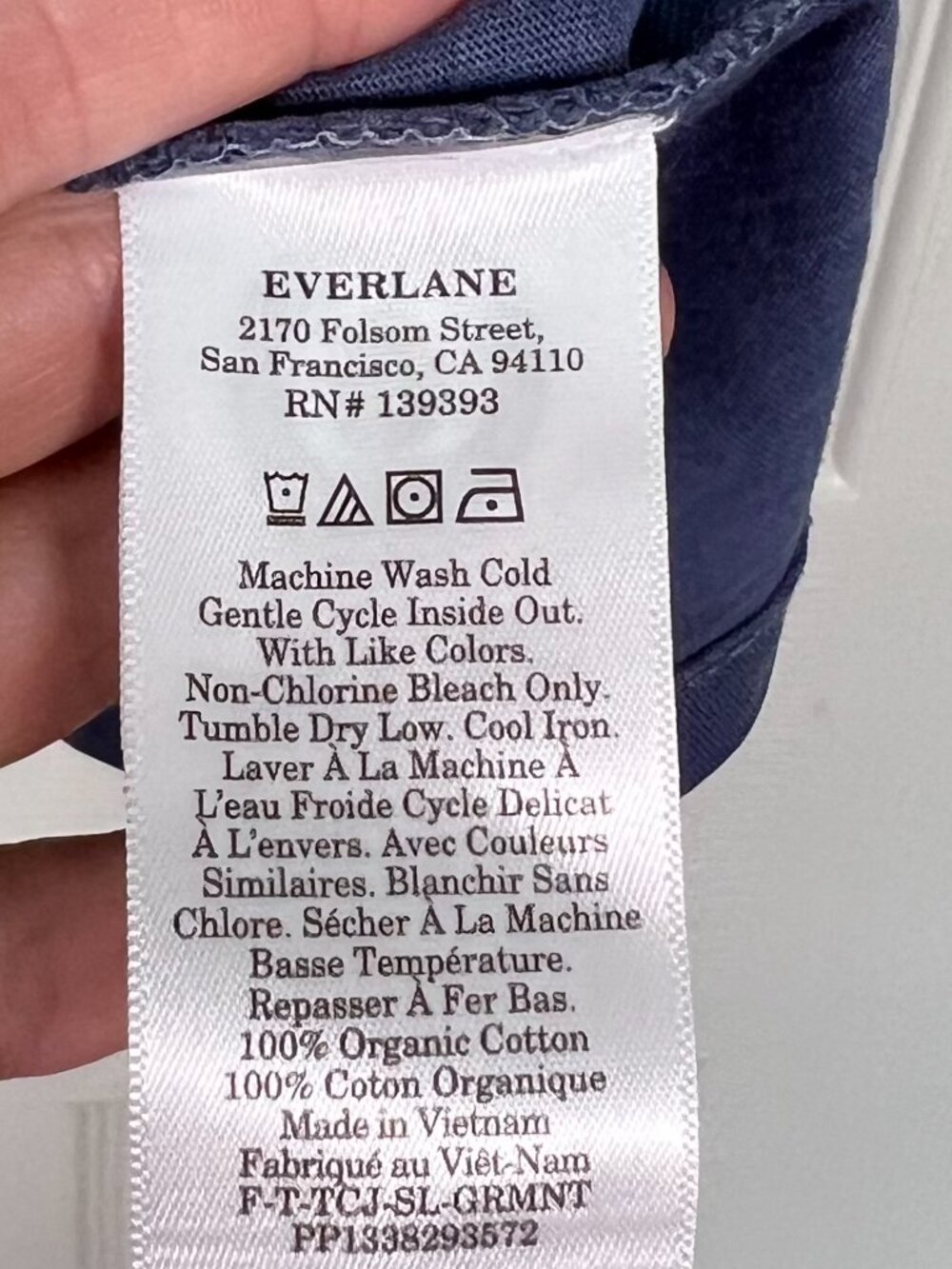 Everlane The Boyfriend Tank in Essential Cotton Size Small NWOT - Picture 4 of 4